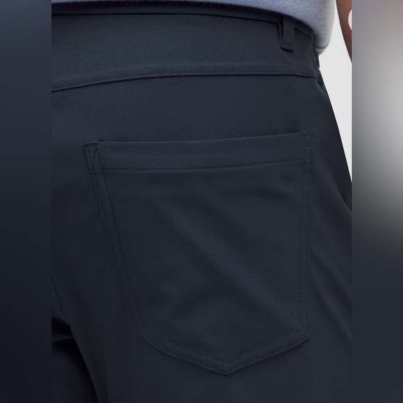 lululemon athletica ABC CLASSIC-Fit 5 Pocket Pant 30L WARPSTREME NAVY - Picture 6 of 11